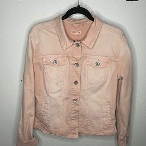 Pink jean jacket